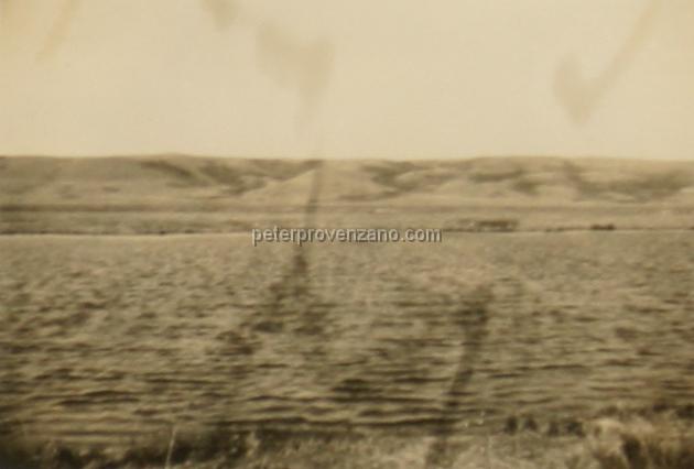 Peter Provenzano Photo Album Image_copy_144.jpg - The countryside by rail. Peter and Fay Provenzano took a trip with friends from Weyburn to Regina. Saskatchewan province, Canada - 1942.